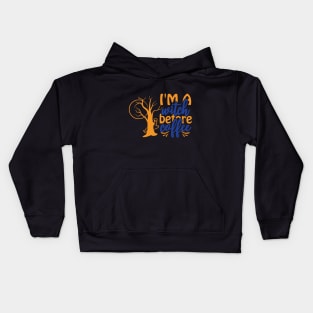 Are You Brewing Coffee For Me - I am A Witch Before Coffee Kids Hoodie